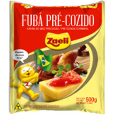 FUBÁ PRÉ-COZIDO ZAELI 500G