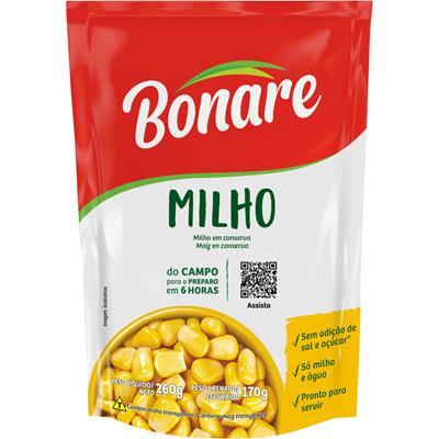 MILHO VERDE EM CONSERVA BONARE 260G