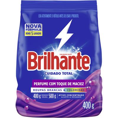 SABÃO EM PÓ CUIDADO TOTAL BRILHANTE 400G