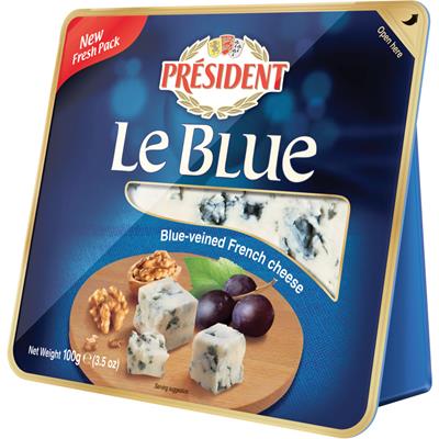 QUEIJO AZUL LE BLUE PRÉSIDENT 100G