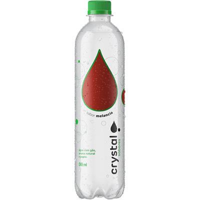 ÁGUA SABORIZADA GÁS SABOR MELANCIA CRYSTAL 510ML