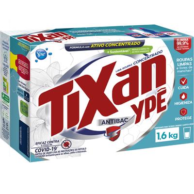 SABÃO EM PÓ CONCENTRADO ANTIBAC TIXAN YPÊ 1,6KG