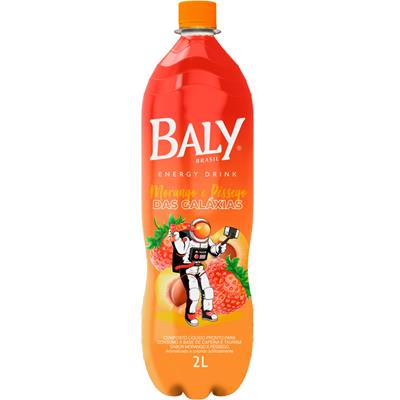 ENERGÉTICO MORANGO E PÊSSEGO DAS GALÁXIAS BALY 2L