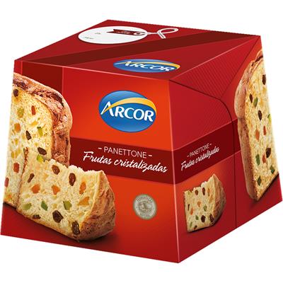 PANETTONE COM FRUTAS CRISTALIZADAS ARCOR 400G