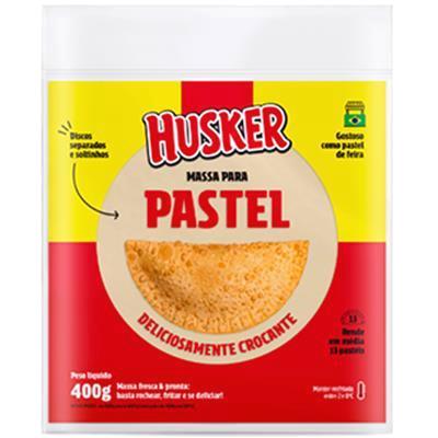 MASSA PARA PASTEL CROCANTE EM DISCOS HUSKER 400G