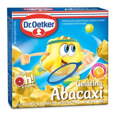 GELATINA DR.OETKER ABACAXI 20G