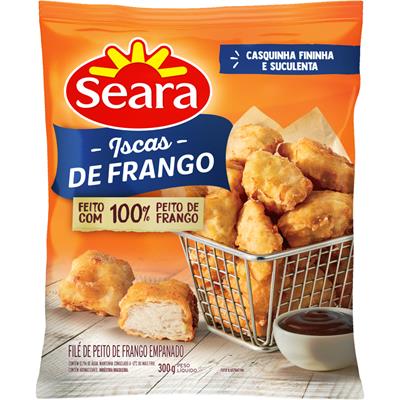 EMPANADO DE PEITO DE FRANGO EM ISCAS SEARA 300G