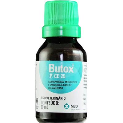 INSETICIDA LÍQUIDO USO VETERINÁRIO BUTOX 20ML