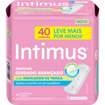 PROTETOR DIÁRIO SUAVE CUIDADO INTIMUS 40UN