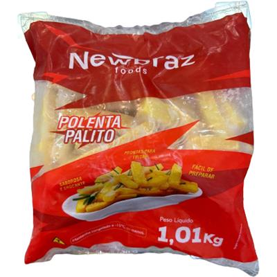 POLENTA PALITO CONGELADA NEWBRAZ 1,01KG