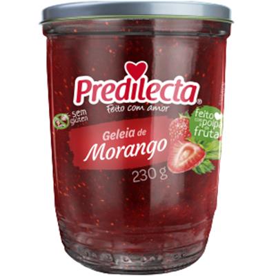 GELEIA DE MORANGO SEM GLÚTEN PREDILECTA 230G
