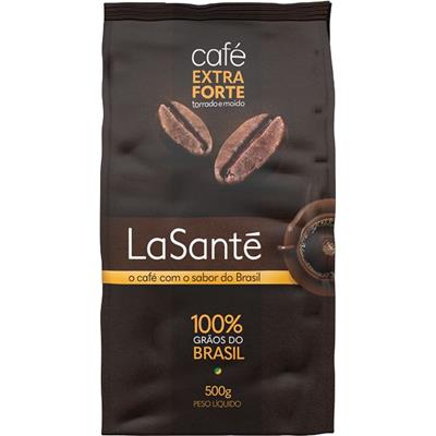 CAFÉ EXTRA FORTE TORRADO E MOÍDO LA SANTÉ 500G