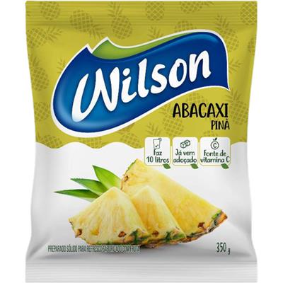 SUCO EM PÓ SABOR ABACAXI WILSON 350G