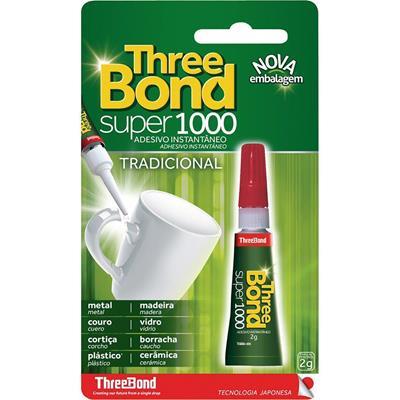 ADESIVO INSTANTÂNEO COLA SUPER 1000 THREE BOND 2G