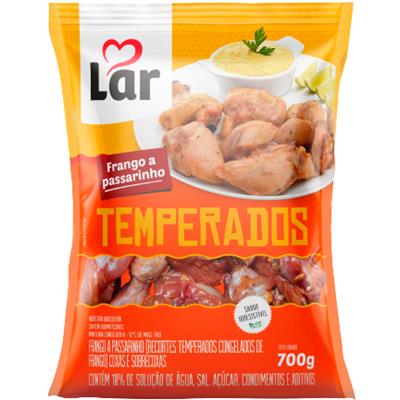 FRANGO A PASSARINHO TEMPERADO LAR 700G