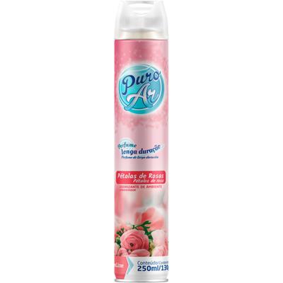 ODORIZADOR AMBIENTE PÉTALAS DE ROSAS PURO AR 250ML