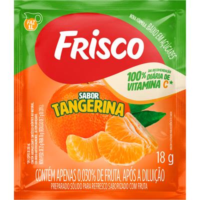 SUCO EM PÓ SABOR TANGERINA FRISCO 18G