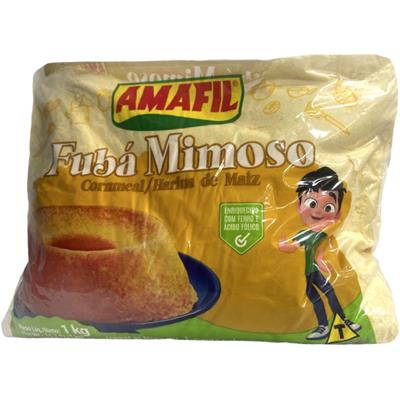 FUBÁ DE MILHO MIMOSO AMAFIL 1KG
