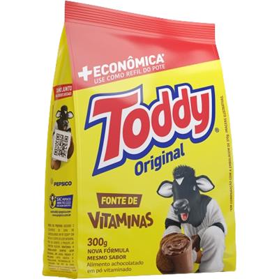 ACHOCOLATADO EM PÓ SABOR ORIGINAL TODDY 300G