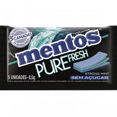 GOMA DE MASCAR STRONG MINT MENTOS 8,5G