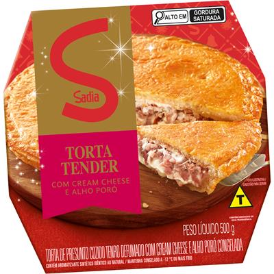 TORTA CONGELADA TENDER COM CREAM CHEESE SADIA 500G