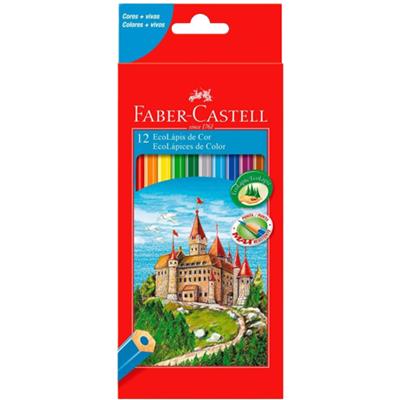 LÁPIS DE COR FABER-CASTELL 12UN