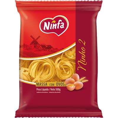 MACARRÃO COM OVOS NINHO 2 NINFA 500G
