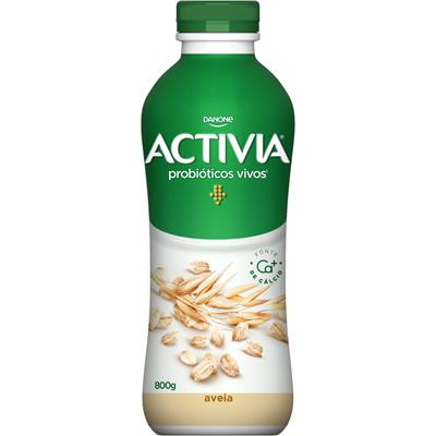 LEITE FERMENTADO DESNATADO AVEIA ACTIVIA 800G