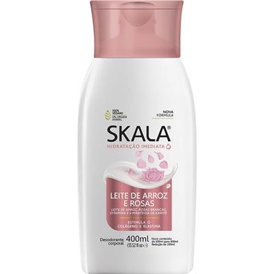 HIDRATANTE CORPORAL LEITE DE ARROZ SKALA 400ML