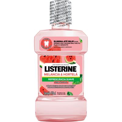 ENXAGUANTE BUCAL MELANCIA HORTELÃ LISTERINE 250ML