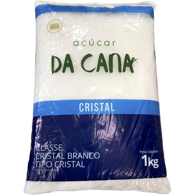 AÇÚCAR BRANCO TIPOCRISTAL REFINADO DA CANA 1KG