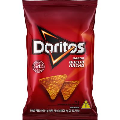 SALGADINHO DE MILHO QUEIJO NACHO DORITOS 75G