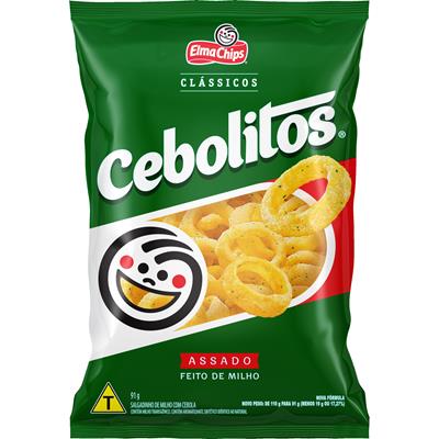 SALGADINHO CEBOLITOS CLÁSSICOS ELMA CHIPS 91G
