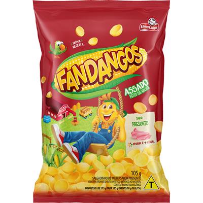 SALGADINHO PRESUNTO FANDANGOS ELMA CHIPS 105G