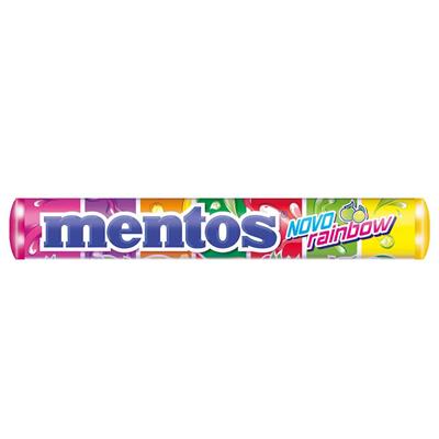 BALA RAINBOW SABORES SORTIDOS MENTOS 38G