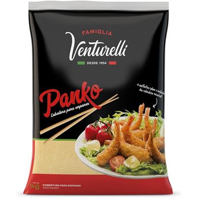 FARINHA PARA EMPANAR TIPO PANKO VENTURELLI 200G