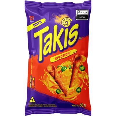 SALGADINHO DE MILHO SABOR XPLOSION TAKIS 56G