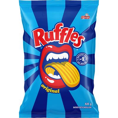 BATATA FRITA ORIGINAL RUFFLES ELMA CHIPS 68G