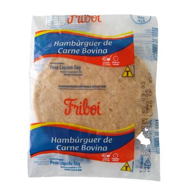 HAMBÚRGUER BOVINO FRIBOI 56G