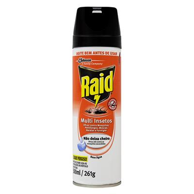 INSETICIDA AEROSSOL MULTI-INSETOS RAID 300ML