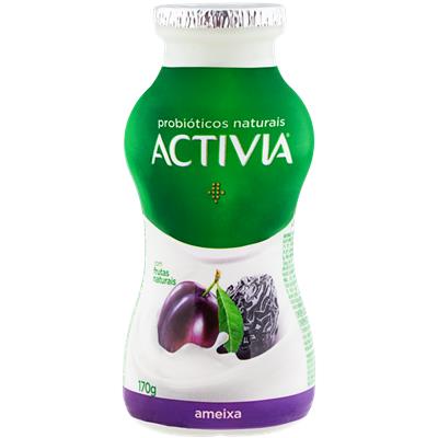 LEITE FERMENTADO DESNATADO AMEIXA ACTIVIA 170G