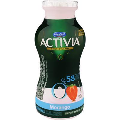 LEITE FERMENTADO DESNATADO MORANGO ACTIVIA 170G