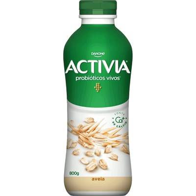 LEITE FERMENTADO DESNATADO AVEIA ACTIVIA 800G