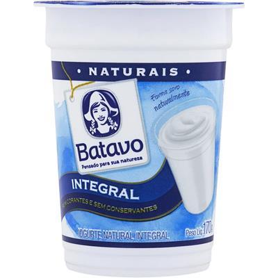IOGURTE INTEGRAL NATURAL BATAVO 170G
