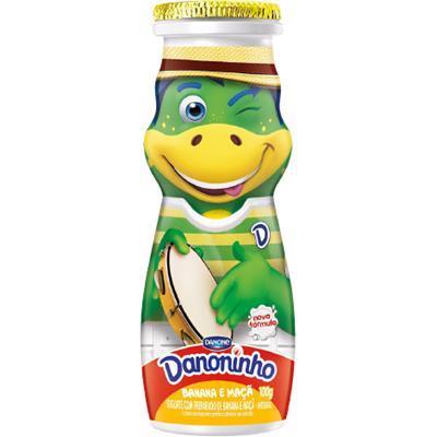 IOGURTE INTEGRAL BANANA E MAÇÃ DANONINHO 100G