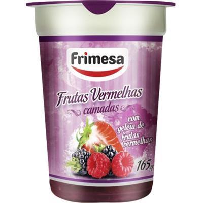 IOGURTE INTEGRAL DE FRUTAS VERMELHAS FRIMESA 165G