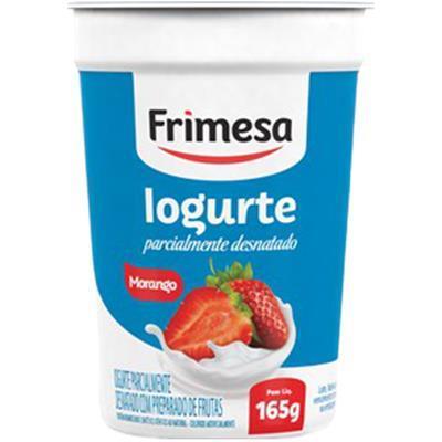 IOGURTE SEMI DESNATADO MORANGO FRIMESA 165G