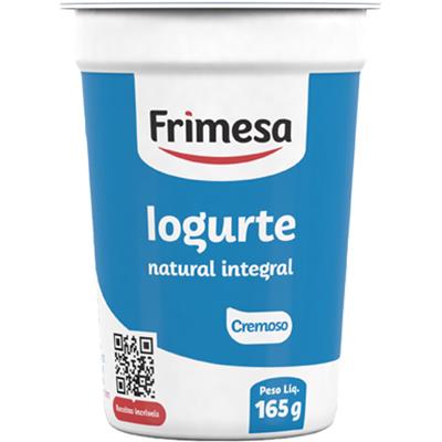 IOGURTE CREMOSO NATURAL INTEGRAL FRIMESA 165G