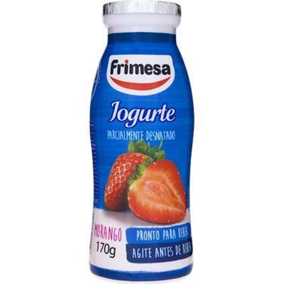 IOGURTE SEMI DESNATADO SABOR MORANGO FRIMESA 170G