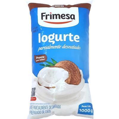 IOGURTE SEMI DESNATADO SABOR COCO FRIMESA 1000G